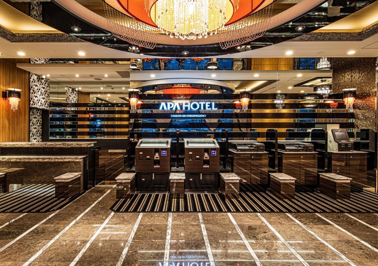 Apa Hotel Hakataeki Chikushiguchi Fukuoka  Exteriér fotografie